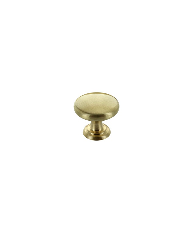Monmouth knob handle in brass